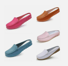 Ladies Slip on Leather Loafer