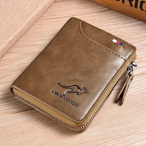 Mens leather wallet - mens, rfid