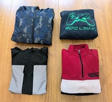 Boys Age 9-10 Years Tops X4 Items - H&M F&F Urban Outlaws