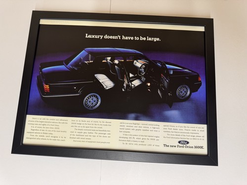 Framed print ford orion 1600e - print,
