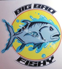hawaiian fish ulua vinyl decal