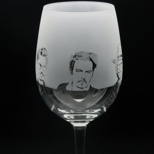 Johnny depp crystal wine - johnny,