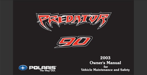 2003 polaris predator - 2003, atv