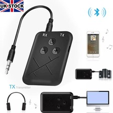 2 in 1 Bluetooth 5.0 Transmitter Receiver USB Wireless Audio Adapter Car GB