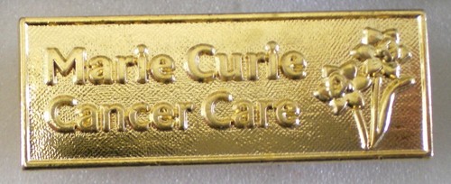 Marie curie cancer care pin - cancer,