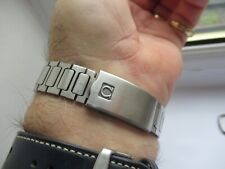 Omega Seamaster 1330/326 bracelet signed clasp 8 inch wrist or less used vintage