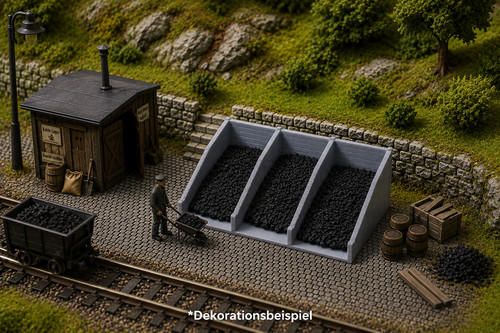 Gauge piece coal - coal, bunker