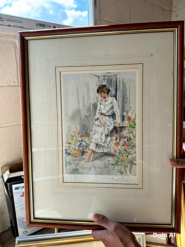 Gordon king signed framed - king,