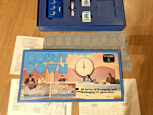 Vintage countdown board game - vintage,