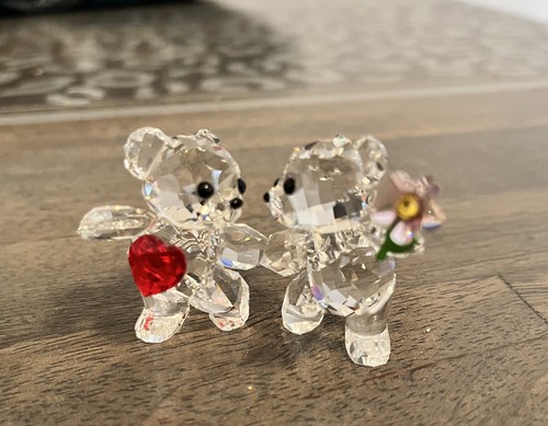 Swarovski crystal kris bear