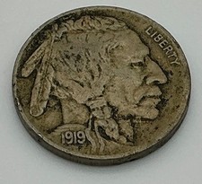 USA 1919 Buffalo Nickel 5