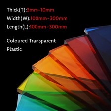 Coloured Transparent Plastic