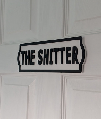 The shitter bathroom - the,
