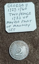 1732 GEORGE II 0.925 SILVER