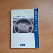 FORD ESCORT Car Owner's