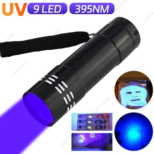 Black light torch - black,