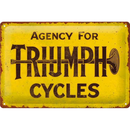 Triumph agency for cycles - 'agency,