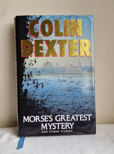 Signed colin dexter morse - dexter, morse's