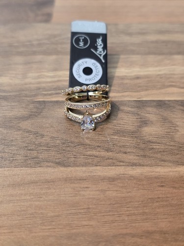 Lovisa gold peice ring set - ring,