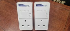 Netgear Powerline AV500 Gigabit Network Adaptors With Mains Plug Input 