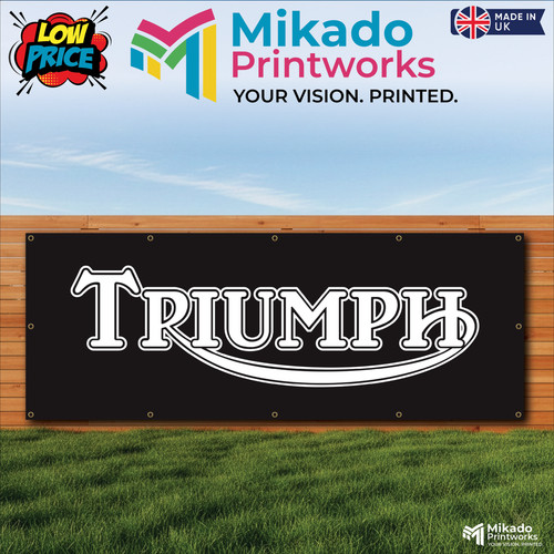 Triumph banner motorcycles - triumph,