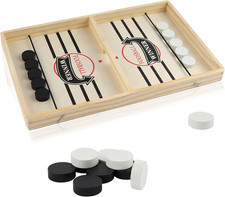Fast Sling Puck Game Wooden