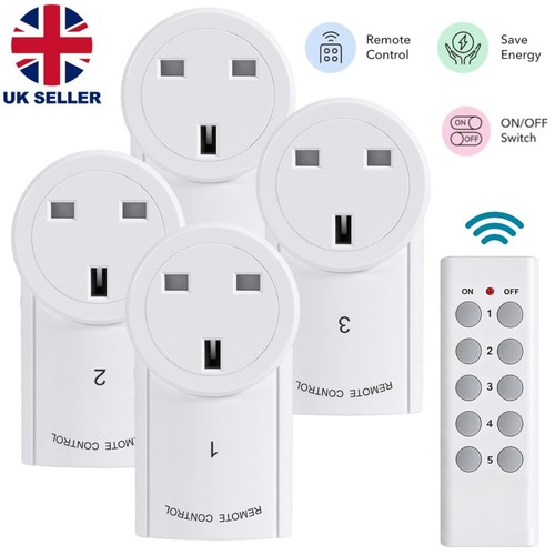 Remote control sockets - 4,
