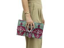 Artisan Silk Velvet Ikat