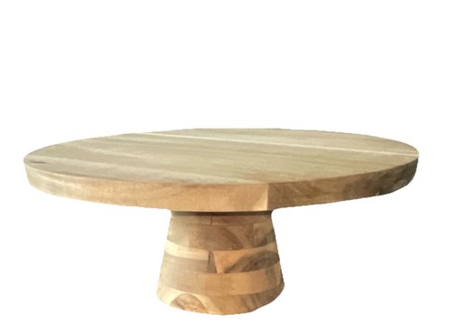 Crofton acacia wood - wood, pedestal