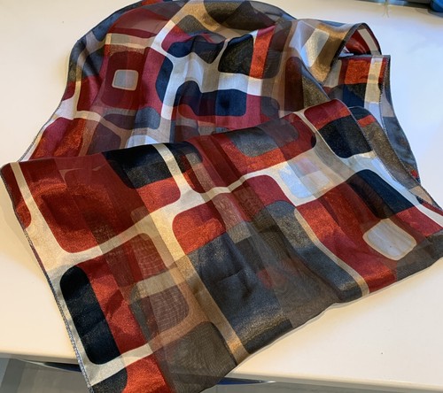 Vintage mid century - vintage, scarf