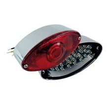 Rear Light Cateye Chrome, LED