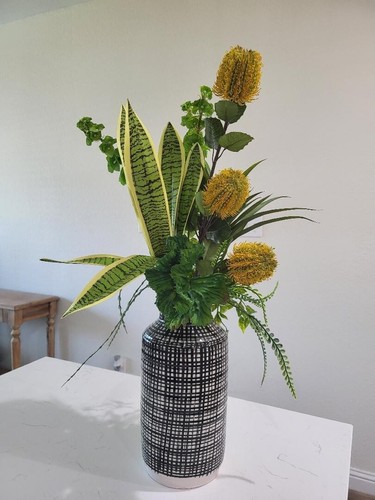 Exotic silk floral arrangement - exotic,