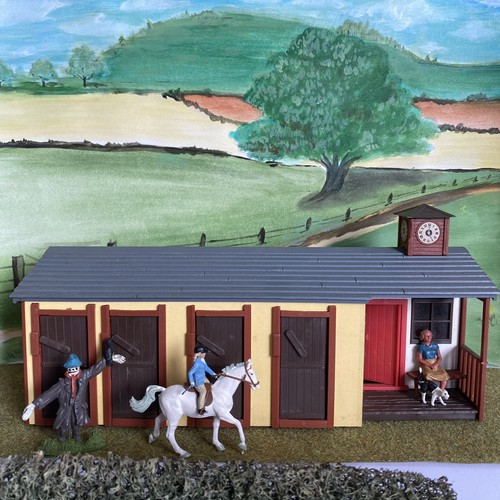 Britains farm riding stable - farm,