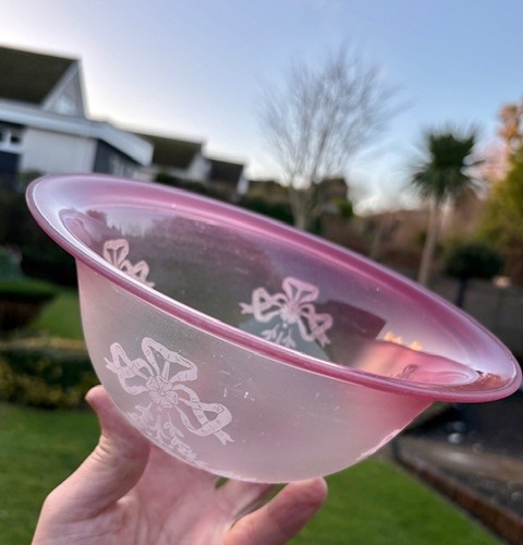 Victorian acid etched pink - victorian,
