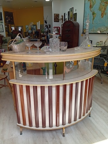 Freestanding curved bar 1960s - bar,