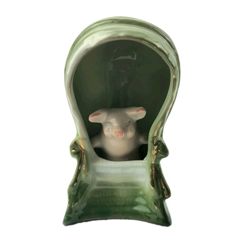 Antique german pink fairing - german,