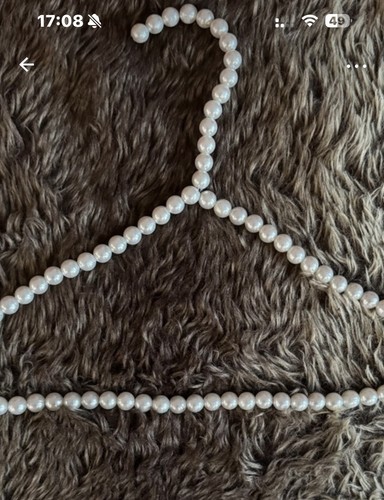 Pearl beaded coat - pearl,