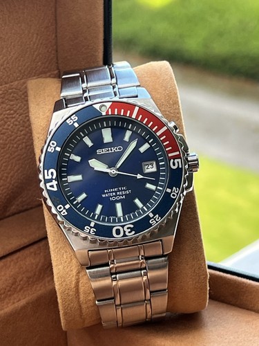Seiko kinetic pepsi - seiko,