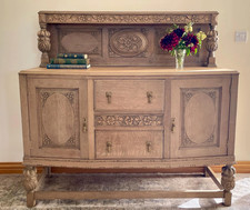 Antique Oak Sideboard –