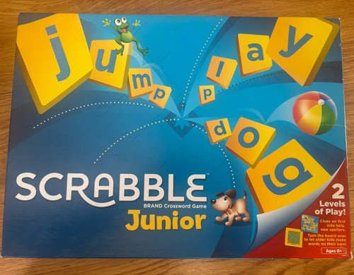Mattel scrabble junior words - scrabble,