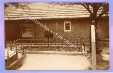 1921c LITTLE JOHNS GRAVE HATHERSAGE HOPE VALLEY DERBYSHIRE RP PHOTO POSTCARD
