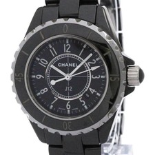 CHANEL J12 Ceramic Quartz Ladies Watch H0682 Polished
