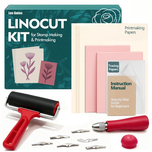 Lino printing kit linocut - printing,