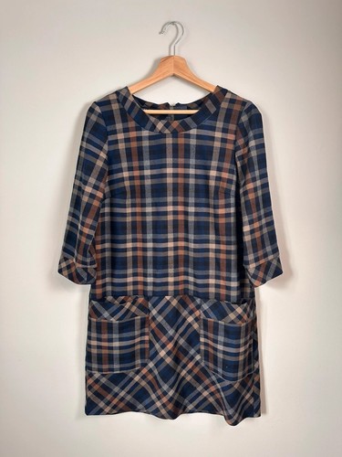 Laura ashley navy rust - ashley, tartan