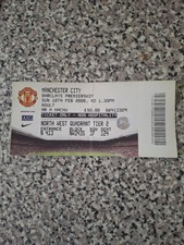 MATCH TICKET PREMIER LEAGUE