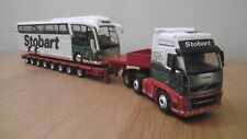 Oxford Modern Truck Stobart Volvo FH Cab & Nooteboom Trailer Coach load  1:76