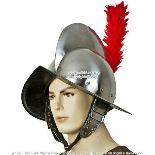 Medieval 18ga spanish morion - medieval,