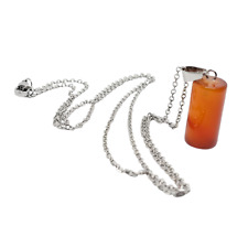 Carnelian Pendant Necklace