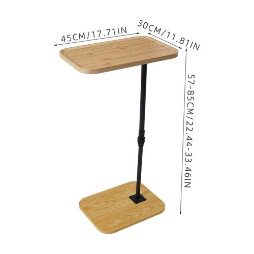 Adjustable height shaped - height, c-shaped