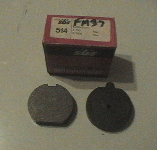 Sbs 514 brake pads rear - 514, ebc